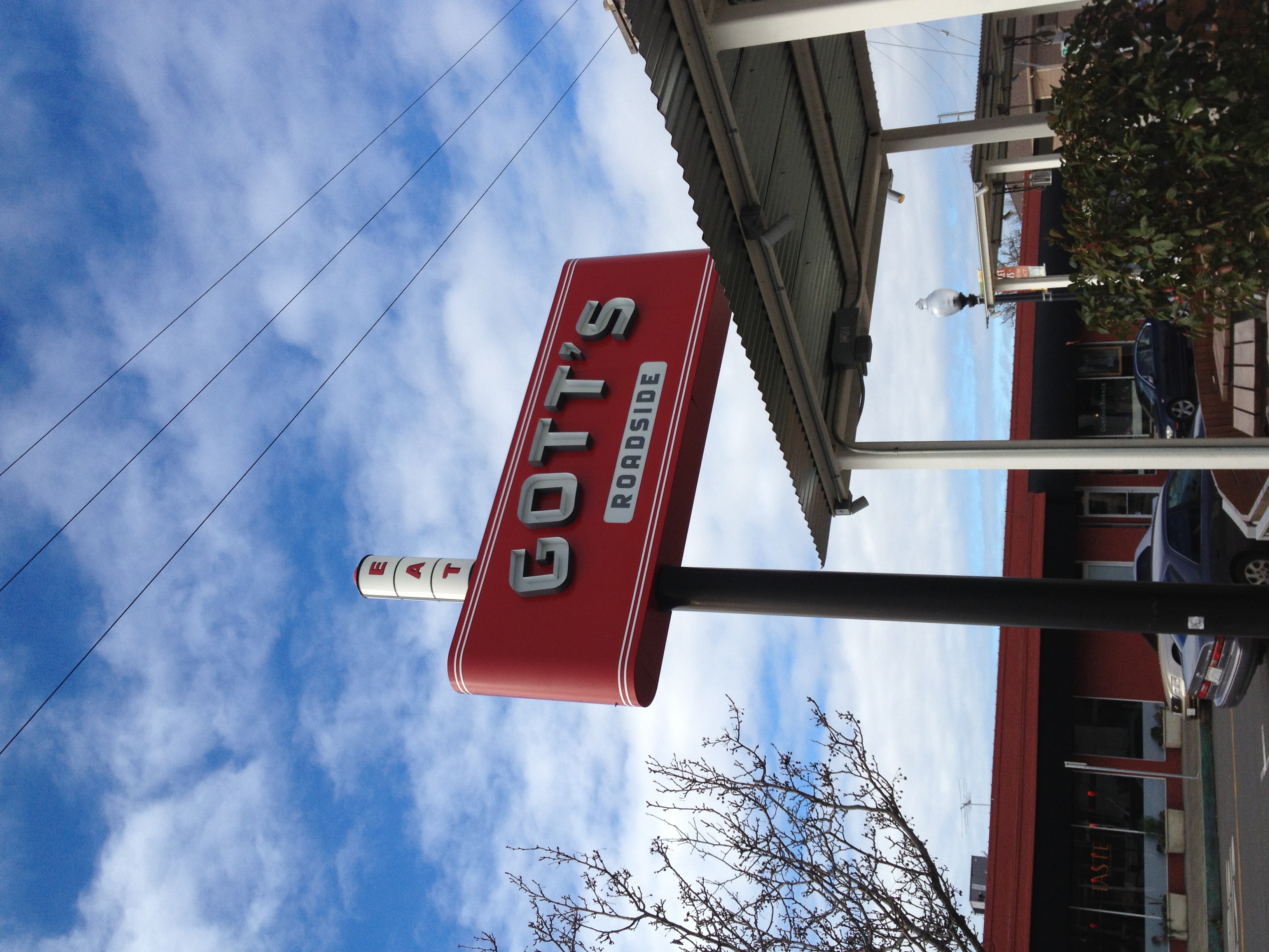 The classic Gott&rsquo;s Roadside stand in St. Helena